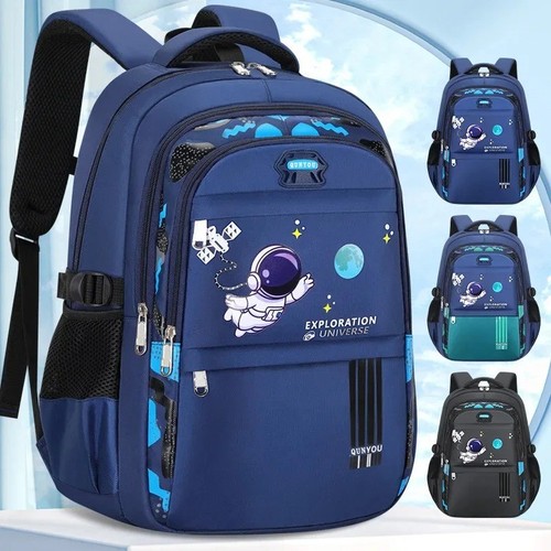 Kids astronaut school backpack - school,