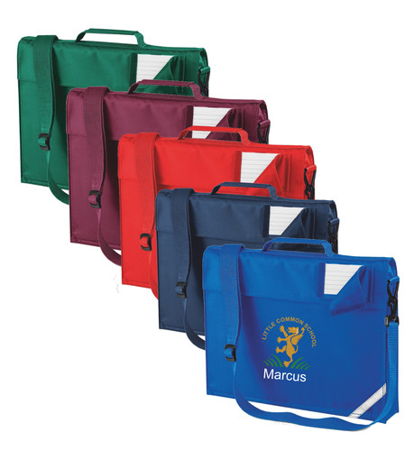 Personalised school book bag - personalised,