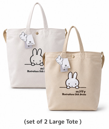Pack miffy tote rabbit - pack,