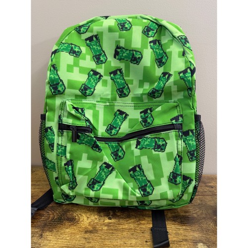 Green pixel creeper style - green,